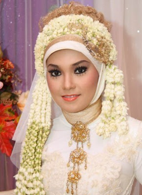 30 Model Jilbab Pengantin  Yang Bagus  Model Hijab Terbaru 