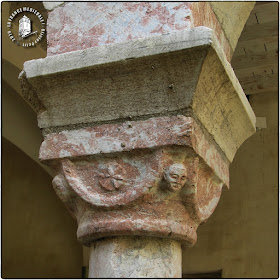SAINT-GENIS-DES-FONTAINES (66) - Cloître roman de l'ancienne abbatiale