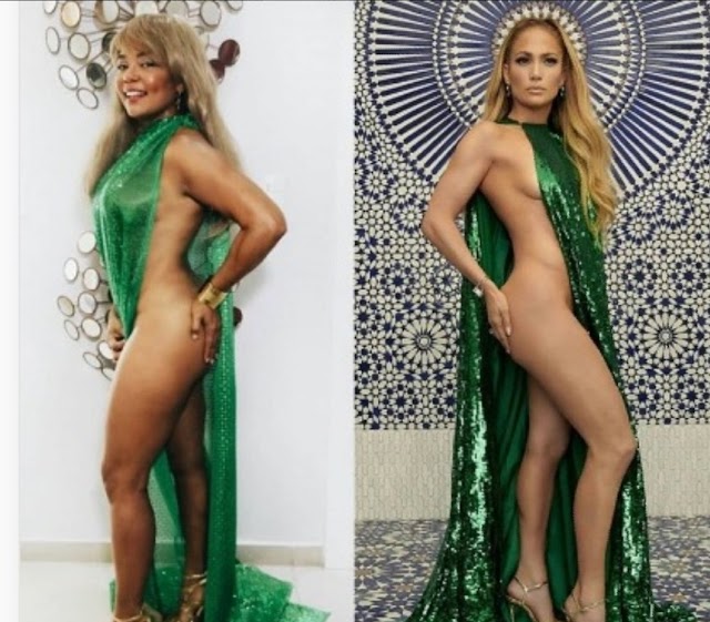 Jennifer López se  muestra al natural su cuerpazo