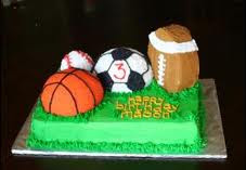 sports father's day cake ideas