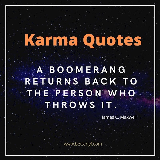 karma sayings