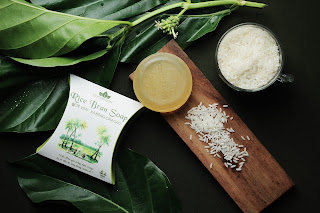 Xà Bông Cám Gạo- Rice Bran Soap