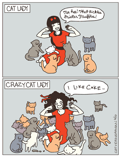 Cat Versus Human Ilustração Para quem ama Gatos