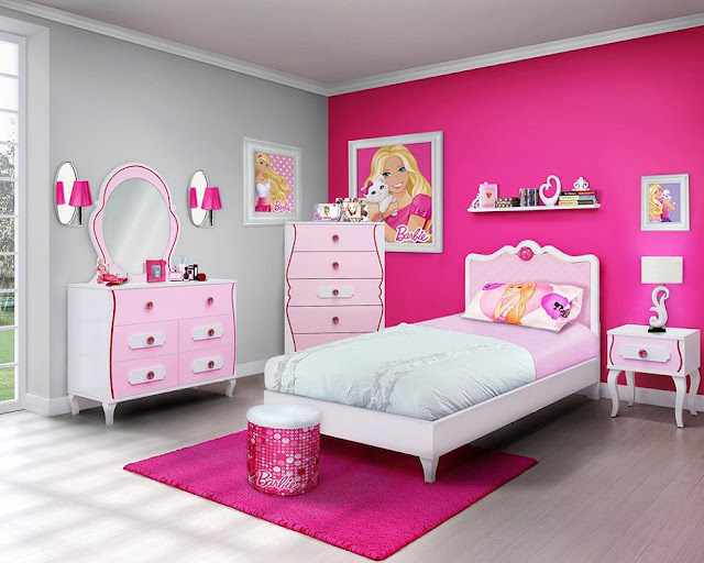 Barbie Bedroom Design Decorating Ideas