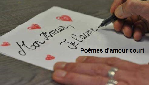 Plus beaux poèmes d'amour romantique court