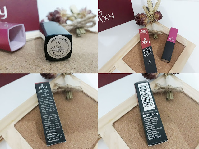 packaging lipstick pixy