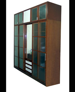 NafUgo Furniture Lemari  Pakaian  5 Pintu 