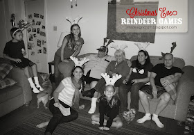 SOOO FUN!! "The Christmas Eve Reindeer Games"...a perfect mix of interactive games for kids and adults! FREE printables!