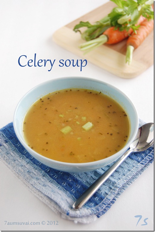 Celery soup