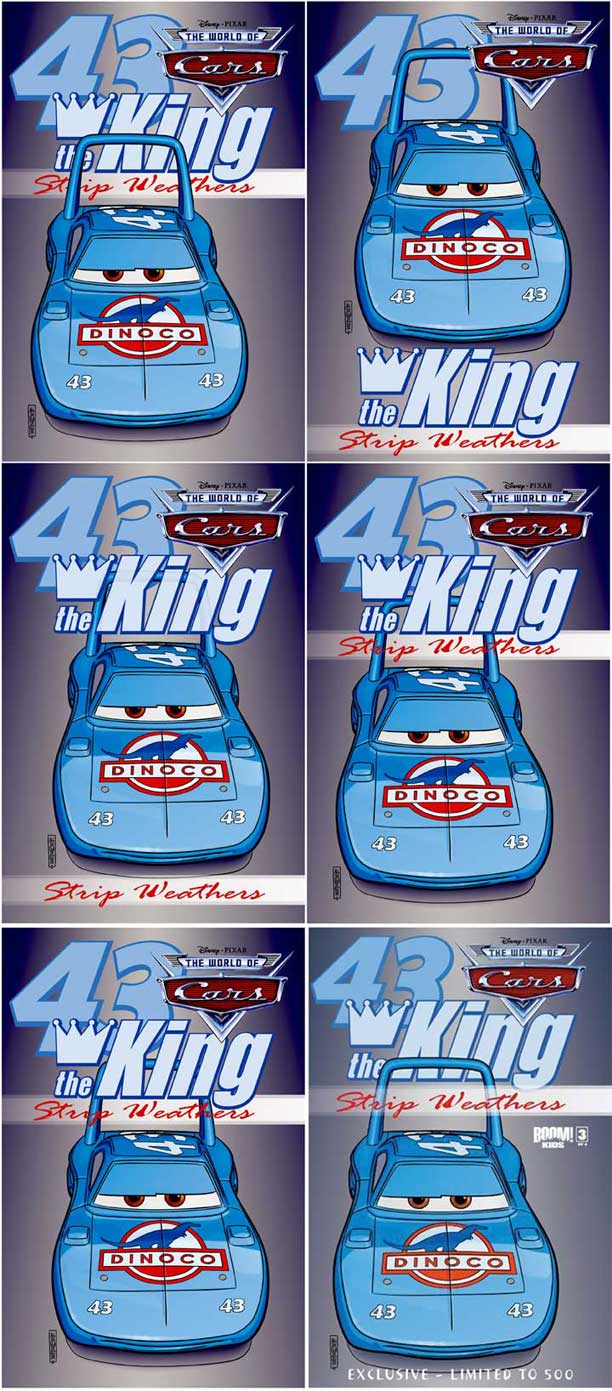 the Cars movie, THE KING!