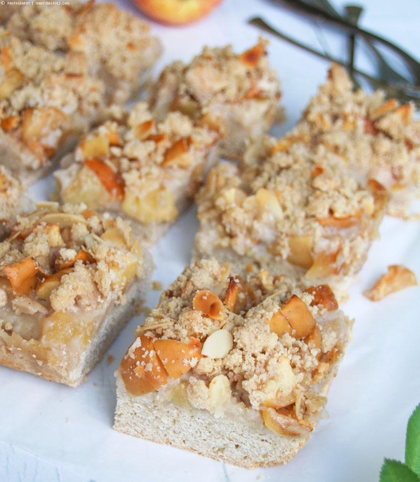 veganer Apfel-Streuselkuchen