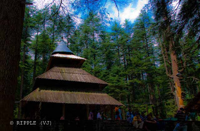 Top view of Hadimba Temple @ Manali, HP: Posted by Ripple (VJ) : ripple, Vijay Kumar Sharma, ripple4photography, Frozen Moments, photographs, Photography, ripple (VJ), VJ, Ripple (VJ) Photography, Capture Present for Future, Freeze Present for Future, ripple (VJ) Photographs , VJ Photographs, Ripple (VJ) Photography :