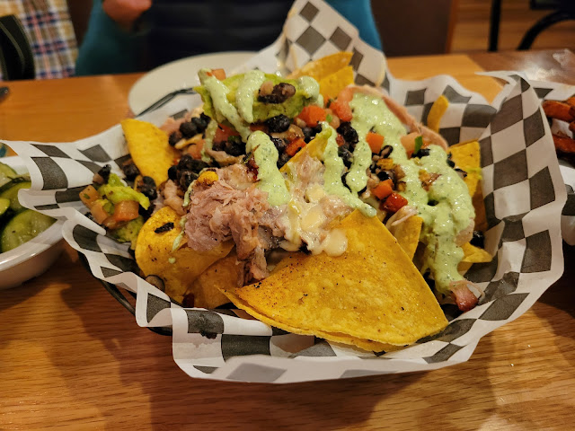Nachos Carnitas from Hank's Grille & Catering