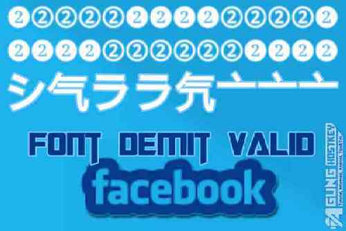 kumpulan font unik demit nama facebook valid, kumpulan font unik facebook, kumpulan font unik fb