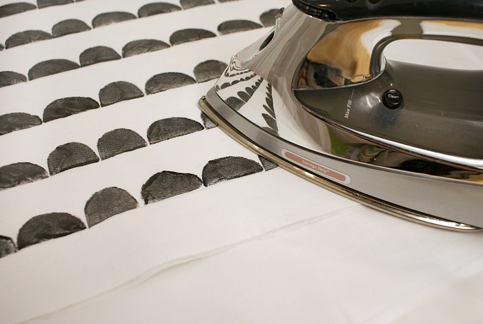 How to Make a Ferm Living Inspired Potato Stamp Pillow