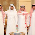 الشيخ بدر بن مرزوق بن مسعد رئيس مركز عين البراحة وابناءه محمد وخالد ومرزوق