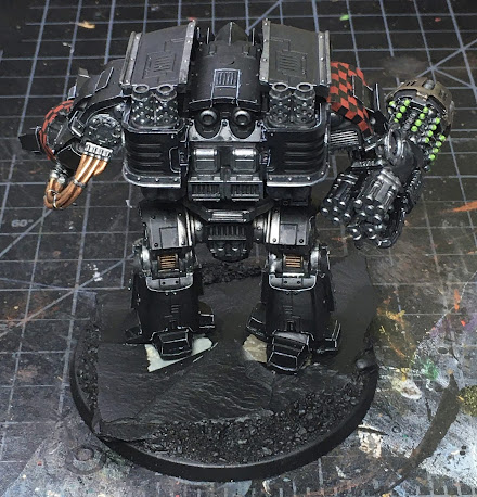 Dark Angels Legion Leviathan Pattern Siege Dreadnought WIP