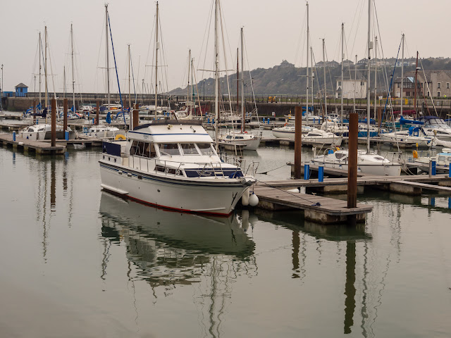 Photo of Ravensdale on a grey day at Maryport Marina on Tuesday