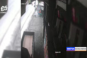 Terekam CCTV, Motor Guru di Jombang Digasak Maling