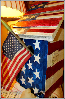 photo of: Americana Birdhouse