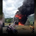 Bahia: Caminhão com encomendas do Mercado Livre fica totalmente destruído ao pegar fogo
