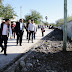 Impulsa gobierno de Matamoros programa  de banquetas en 100 instituciones educativas