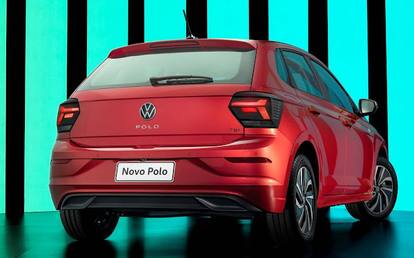 Novo VW Polo 2023 - traseira