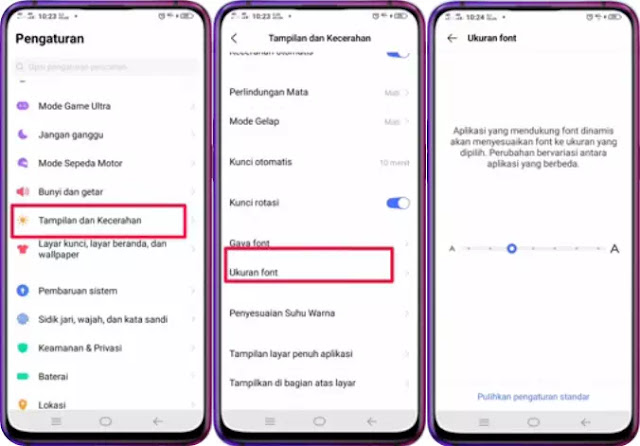 Cara Mengubah Ukuran Font di Hp Vivo (Semua Tipe)-1