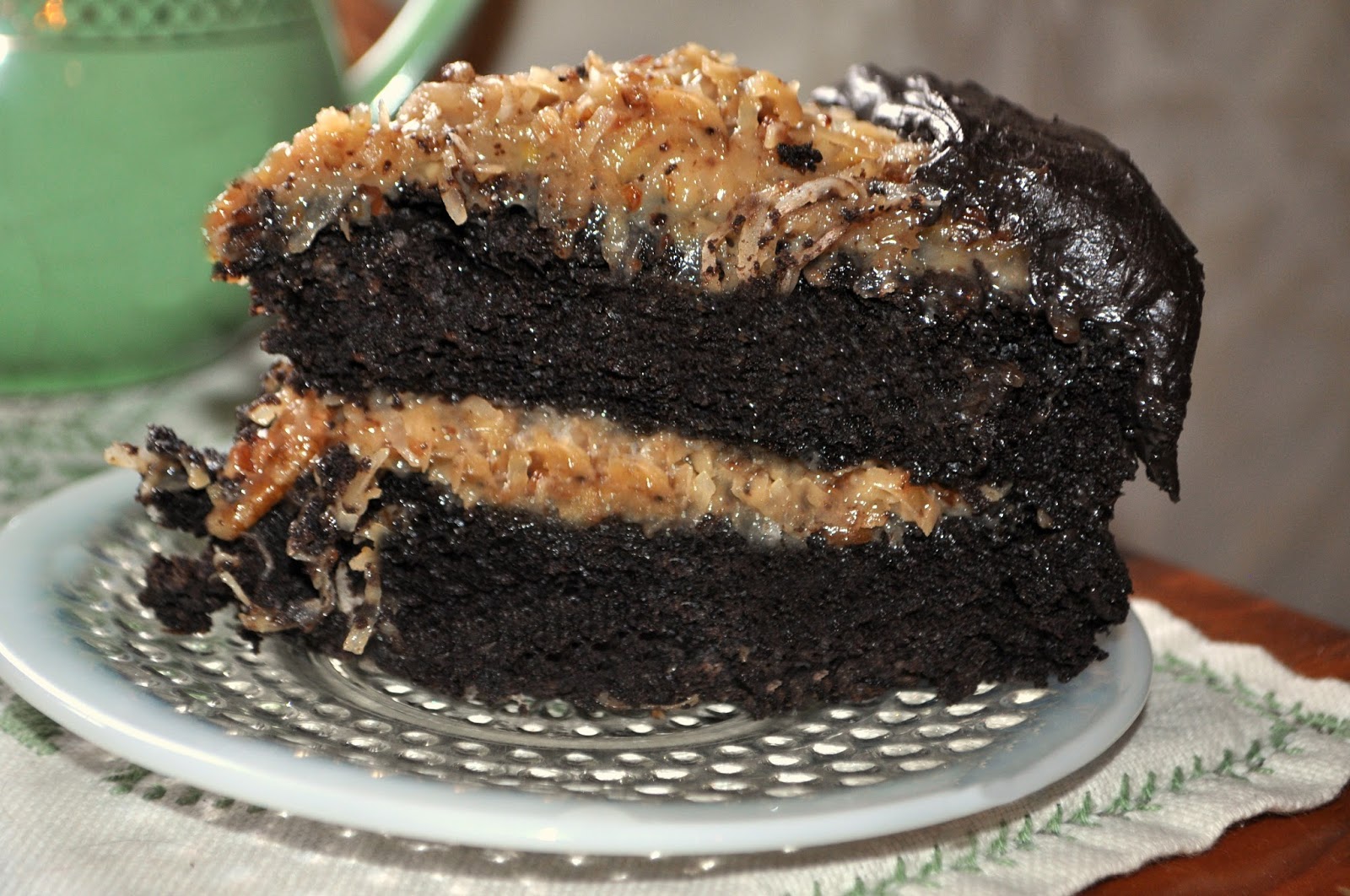 Classical Homemaking: Dark German Chocolate Cake