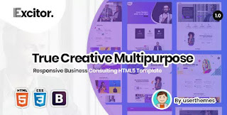 Excitor - Responsive Business Consulting HTML5 Template
