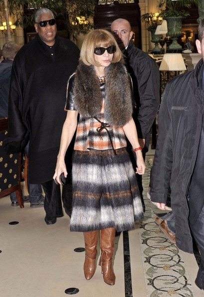 andre leon talley shirt. Andre Leon Talley and Anna