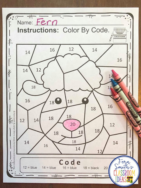 If you are looking for a resource for math remediation while still giving your students some confidence while reviewing important math skills, you will love this series. These five Color By Number worksheets focus on Numbers 11 to 20 with a cute Mary Had A Little Lamb theme. The five pages have only a few color selections and only a few numbers, to help your students focus on the repetitive pattern of numbers 11 to 20. All the while giving your students a fun and exciting review of important math skills at the same time! You will love the no prep, print and go ease of these printables. As always, answer keys are included.