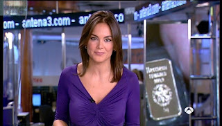 MONICA CARRILLO, Camiseta morada, marcando, espectacular (24.09.10)