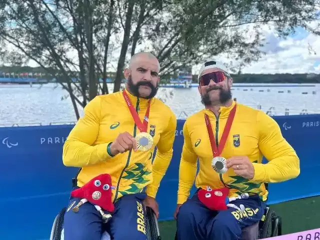 Paralimpíadas de Paris 2024 com dobradinha histórica na Paracanoagem