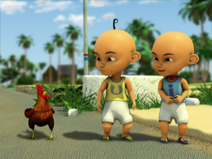 Upin ipin  wallpaper