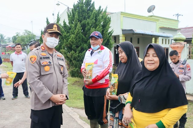 Masyarakat Sei Rampah dan Sei Rejo Ucapkan Terimakasih Kepada Kapolres Sergai