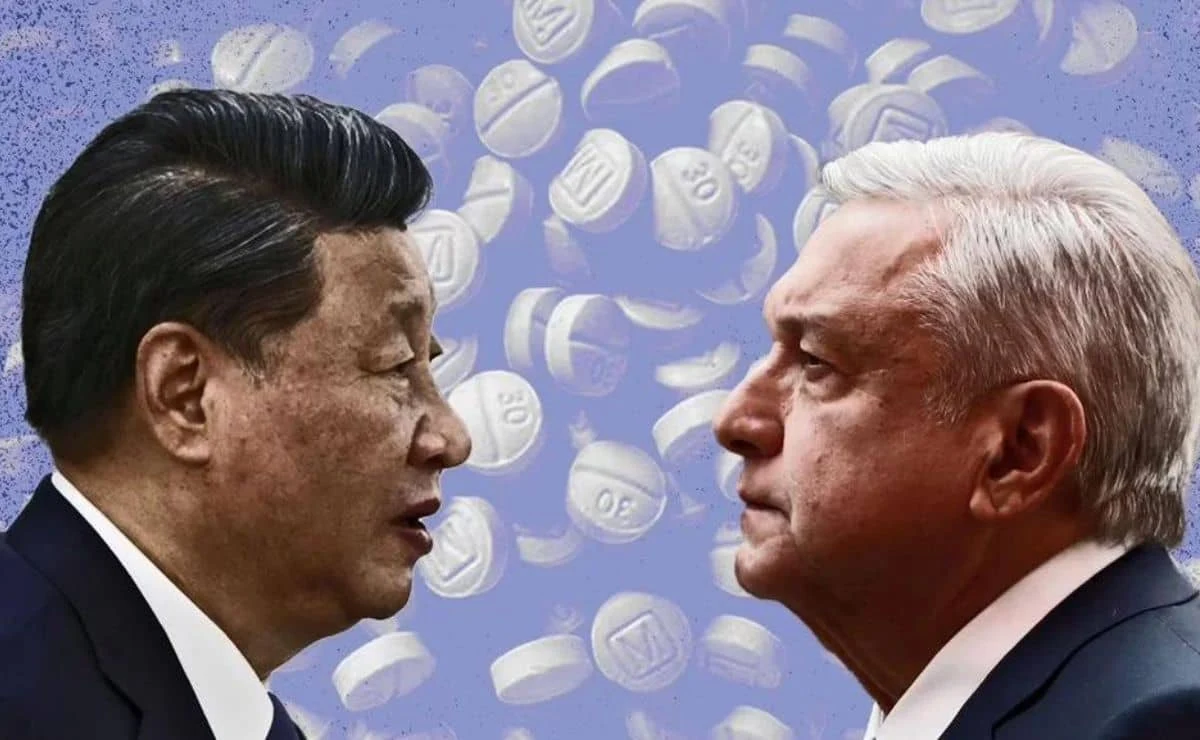 China y México contra el fentanilo