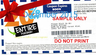 Free Printable Bed Bath and Beyond Coupons