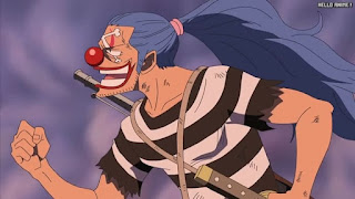 ワンピースアニメ インペルダウン編 434話 バギー | ONE PIECE Episode 434