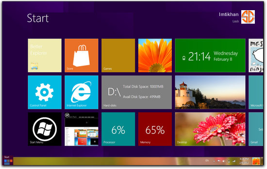 Windows 8 Skin Pack 11 for Windows 7