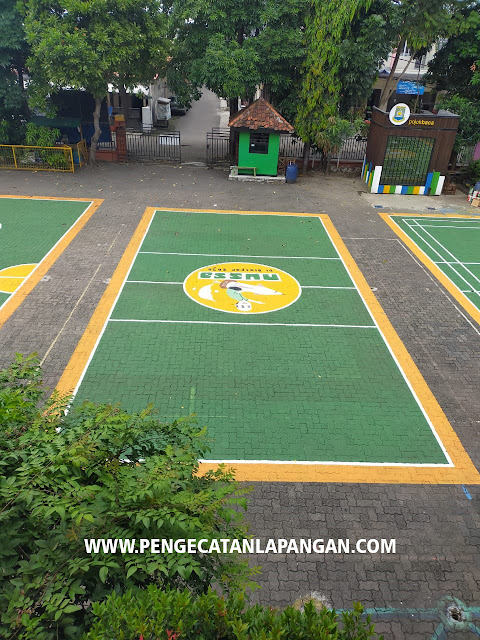 Jasa Pengecatan Lapangan Volly