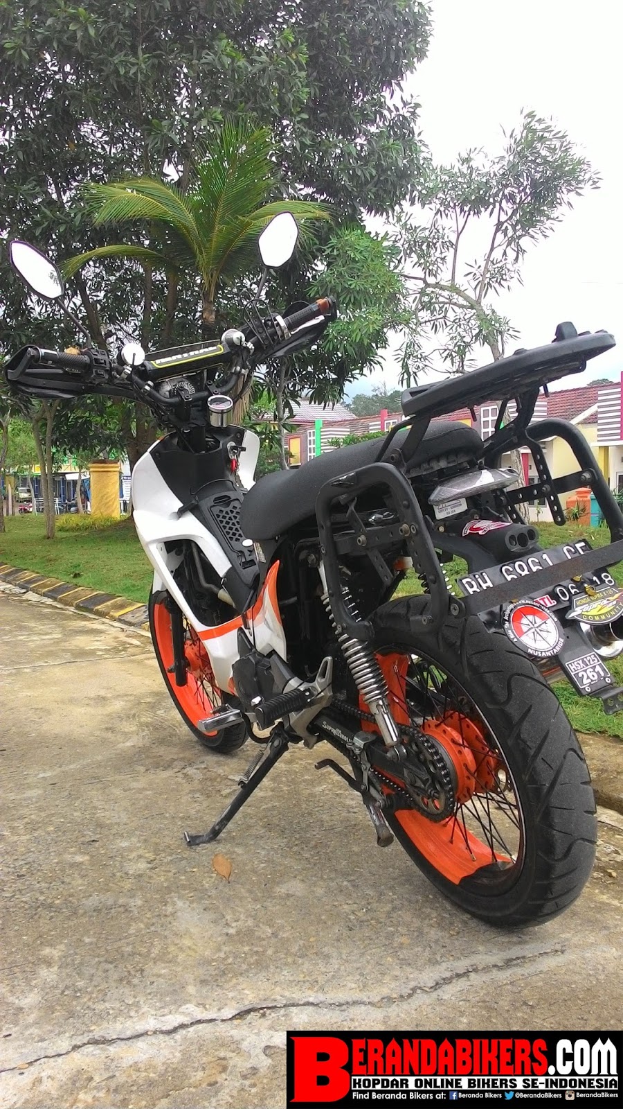 Koleksi Modifikasi Motor Supra X 125 Tr Terkeren Palm Modifikasi