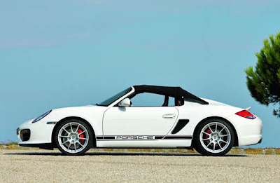 2010 Porsche Boxster Spyder Side View