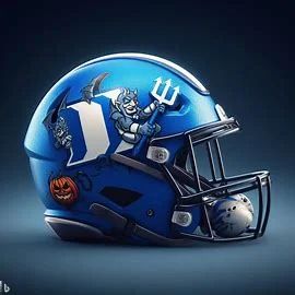 Duke Blue Devils Halloween Concept Helmets