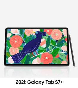 2021: Samsung Galaxy Tab S7+