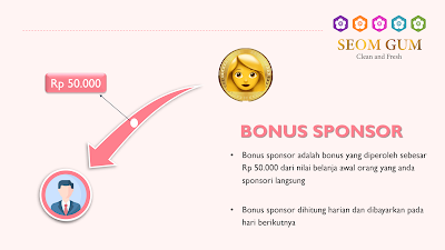bonus sponsor seom gum