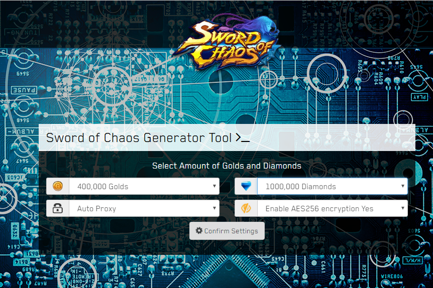 Sword of Chaos Hack Unlimited Golds,Diamonds