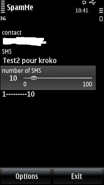 Free Download Farce SMS S60v5 S^3 by Kroko(Sms Bomber,Sms Spammer) For Symbian