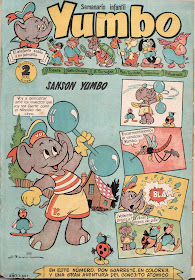 Yumbo, protagonista de la portada del nº 1 (21 de agosto de 1953)