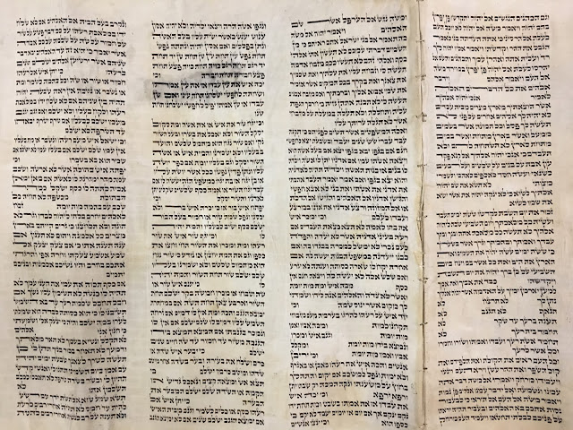 250 Year Old Askenazi Torah